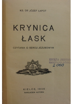 Krynica Łask ,1946 r.