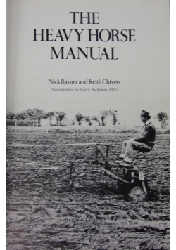 The heavy horse manual