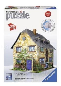 Puzzle 3D Angielski dom