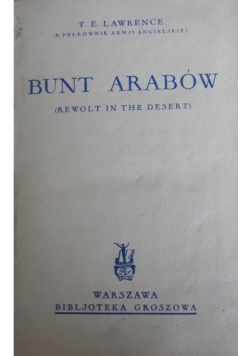 Bunt arabów 1929 r.