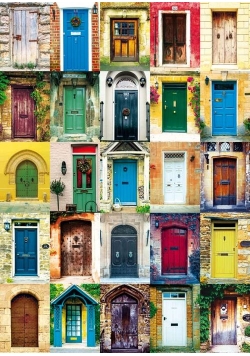 Puzzle Drzwi 100