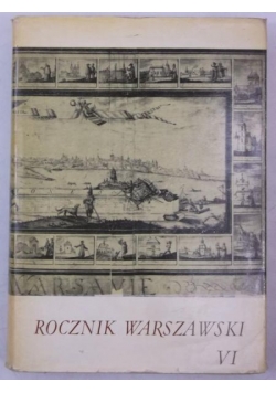 Rocznik Warszawski, nr VI