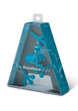 Anywhere Light lampka do książki niebieska