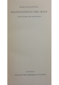 Selbstgesprach der seele,1939r.
