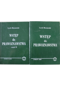 Wstęp do prawoznawstwa cz 1 i 2