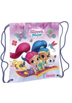 Worek szkolny na ramię Shimmer & Shine