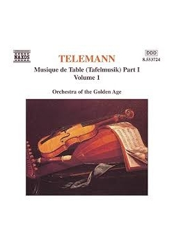 Telemann. Musique de Table Part I Volume 1, CD