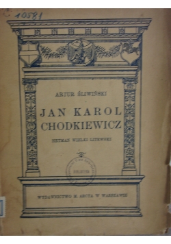 Jan Karol Chodkiewicz, 1922r.