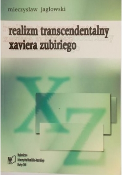 Realizm transcendentalny Xaviera Zubiriego