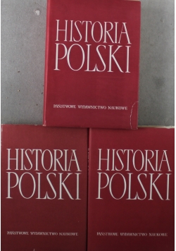 Historia Polski 3 tomy