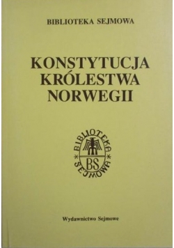 Konstytucja Królestwa Norwegii