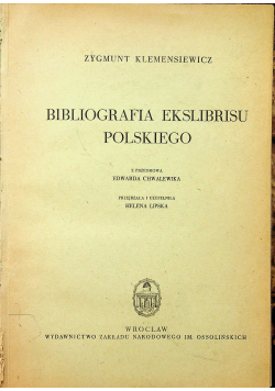 Biografia ekslibrisu polskiego