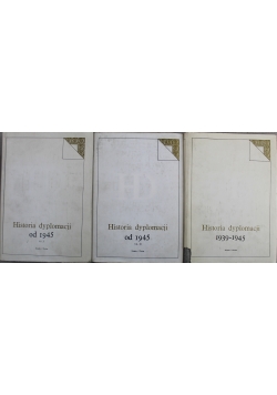 Historia dyplomacji 3 tomy
