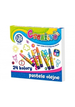Pastele olejne Creativo 24 kolory ASTRA
