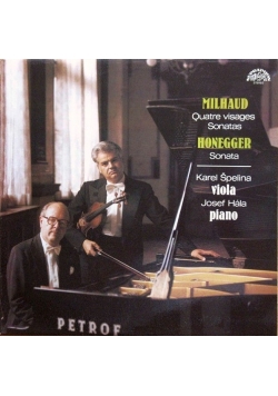 Quatre visages Sonatas, Płyta winylowa