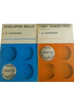 Developing skills/ First things first