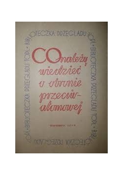 Co należy wiedzieć o obronie przeciwatomowej