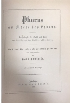 Pharus am meere des lebens, 1880 r.