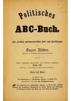 Politisches ABC-Buch,1896r.