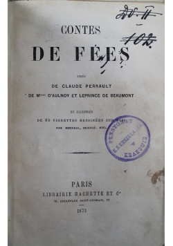 Contes de Fees 1873 r.