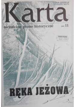 Karta. Ręka Jeżowa