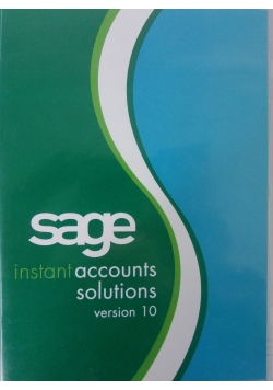 Sage instant accounts solutions Version 10 CD