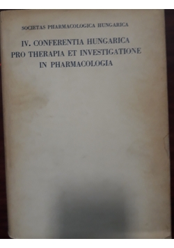 IV. conferentia hungarica pro...