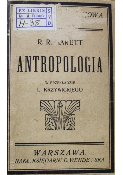 Antropologia ok 1918 r.
