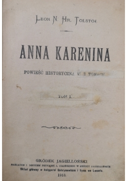 Anna Karenina, 1913 r.