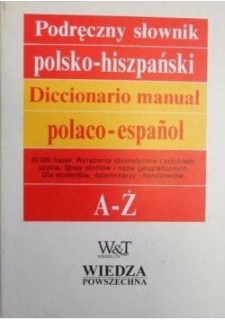 Podręczny słownik polsko-hiszpański, A-Ż