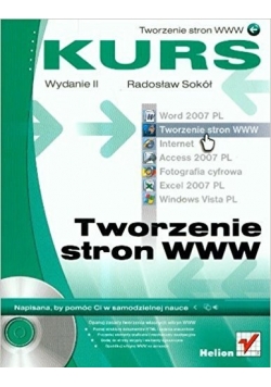 Tworzenie stron WWW. Kurs z płytą CD Paperback Polish