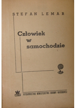Człowiek w samochodzie