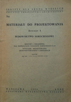 Materiały do projektowania, zeszyt 2