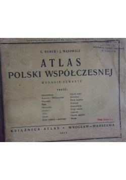 Atlas Polski współczesnej, 1948 r.
