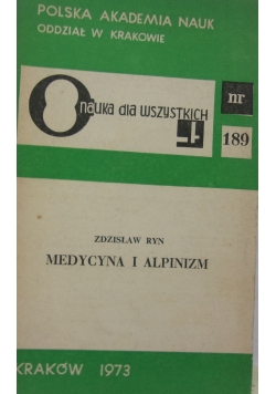 Medycyna i alpinizm
