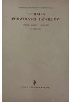 Technika podwójnych dżwięków na fortepian