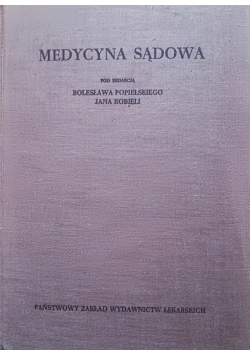 Medycyna sądowa