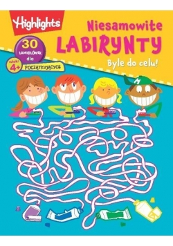 Niesamowite labirynty. Byle do celu 4+