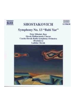Shostakovich: Symphony 13, CD