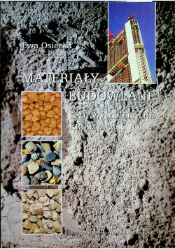 Materiały Budowlane spoiwa mineralne kruszywa