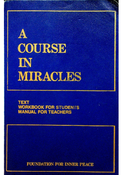 A course in miracles