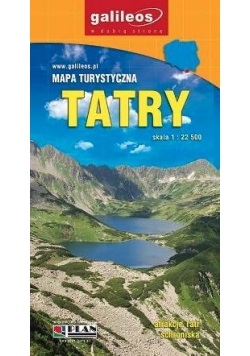 Mapa turystyczna - Tatry 1:22 500