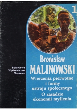 Wierzenia pierwotne i formy ustroju społecznego O zasadzie ekonomii myślenia