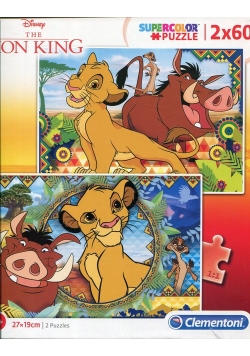 Puzzle SuperColor 2x60 Lion King