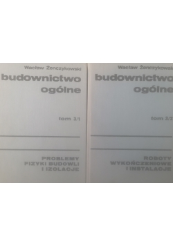 Budownictwo ogólne, zestaw 2 książek