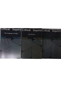 Critical Inquiry nr.1-4