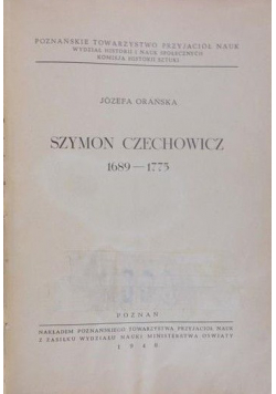 Szymon Czechowicz 1948 r