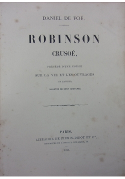 Robinson Crusoe, 1883 r.