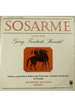 Sosarme Opera seria Georg Friedrich Haendel, 2 płyty winylowe