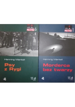 Psy z Rygi \ Morderca bez twarzy. Zestaw 2 książek